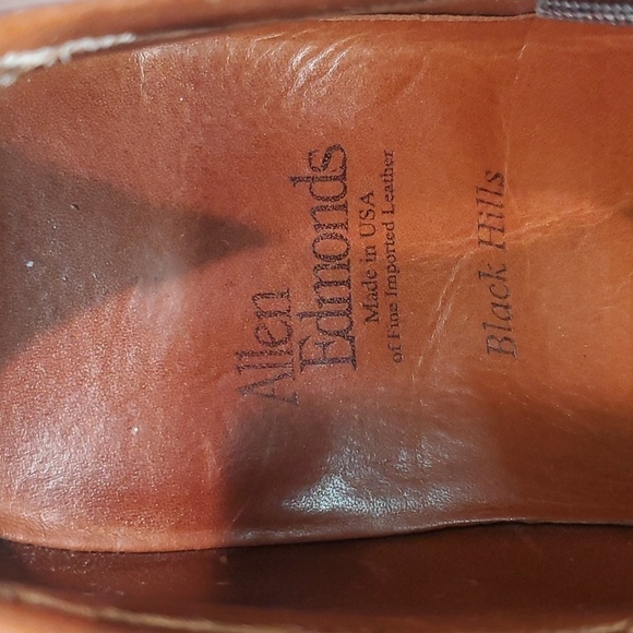 Allen Edmonds Mens Leather Black Hills Oxford Dress shoes sz 11B - Picture 7 of 13